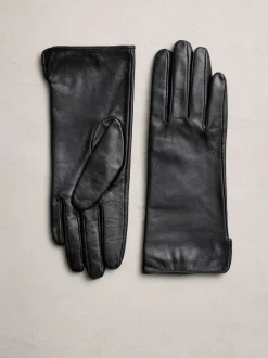 Noir - Gants en cuir