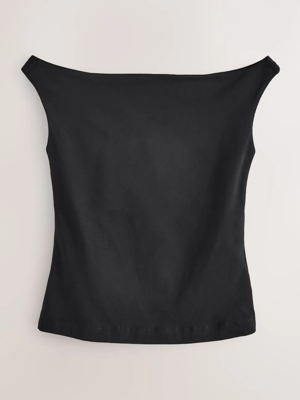 Noir - Gilet à col ouvert