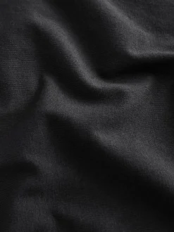 Noir - Gilet à col ouvert