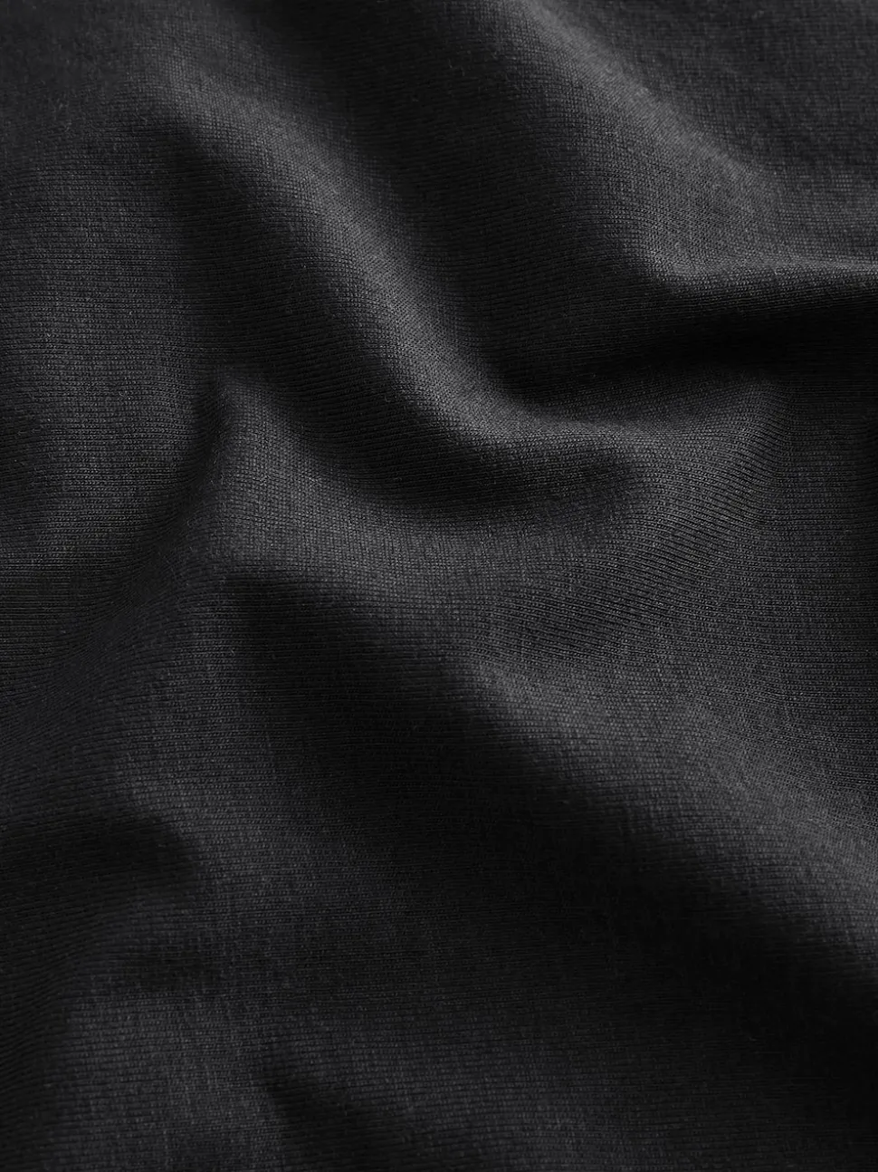 Noir - Gilet à col ouvert