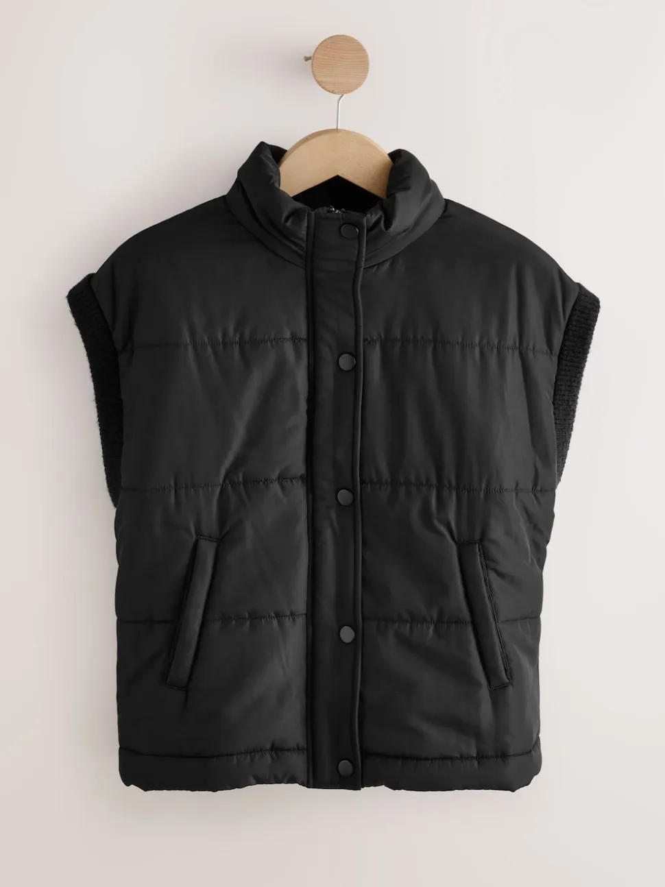 Noir - Gilet rembourré
