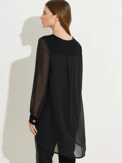 Noir - Haut à œillets zippés Star By Julien Macdonald