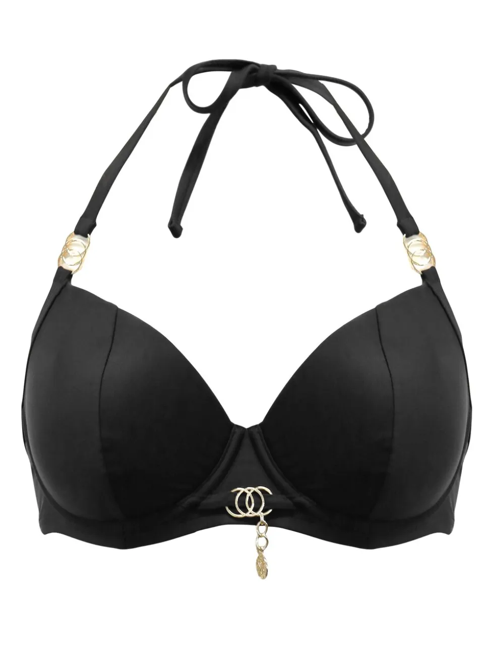 Noir - Haut de bikini Pour Moi St Barth