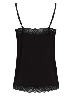 Noir - Haut de pyjama Pour Moi Sofa Loves Dentelle support caché doux