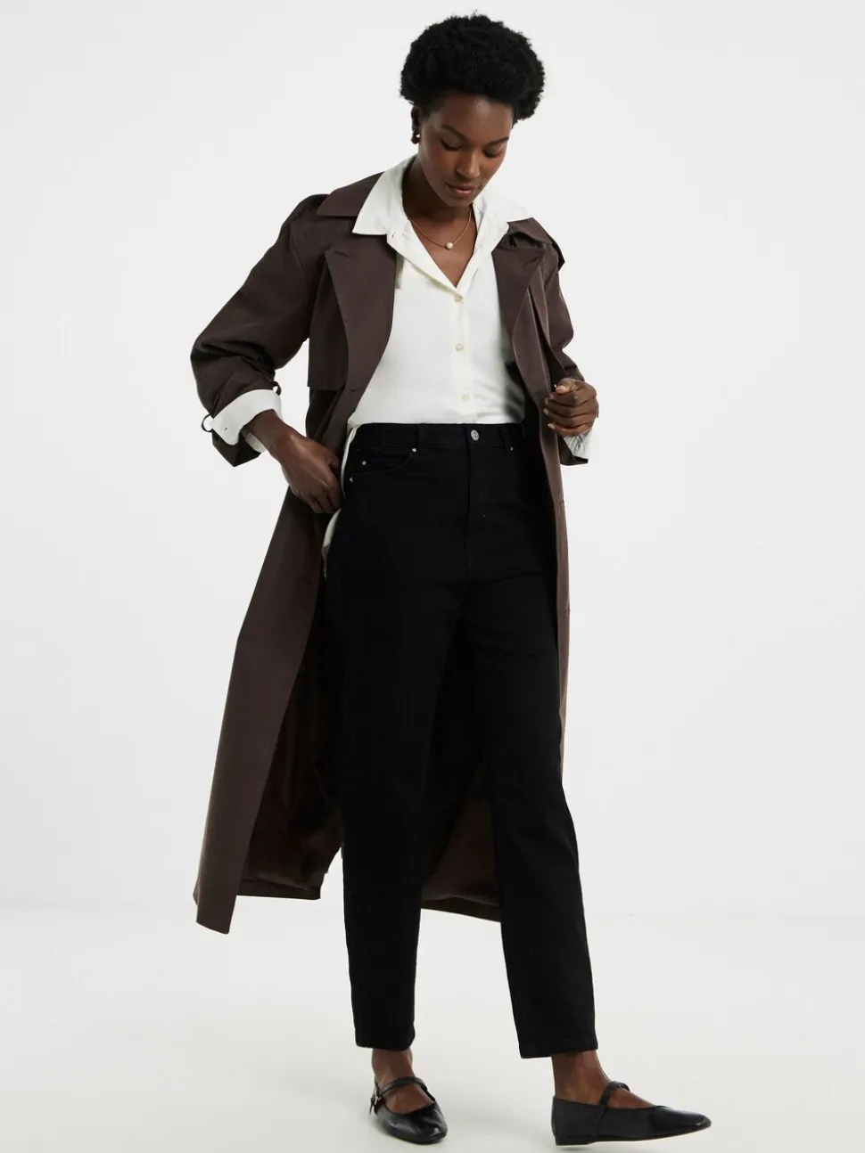 Noir - JD Williams Jean mom authentique