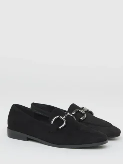 Noir - JD Williams Mocassins classiques avec bordure snaffle