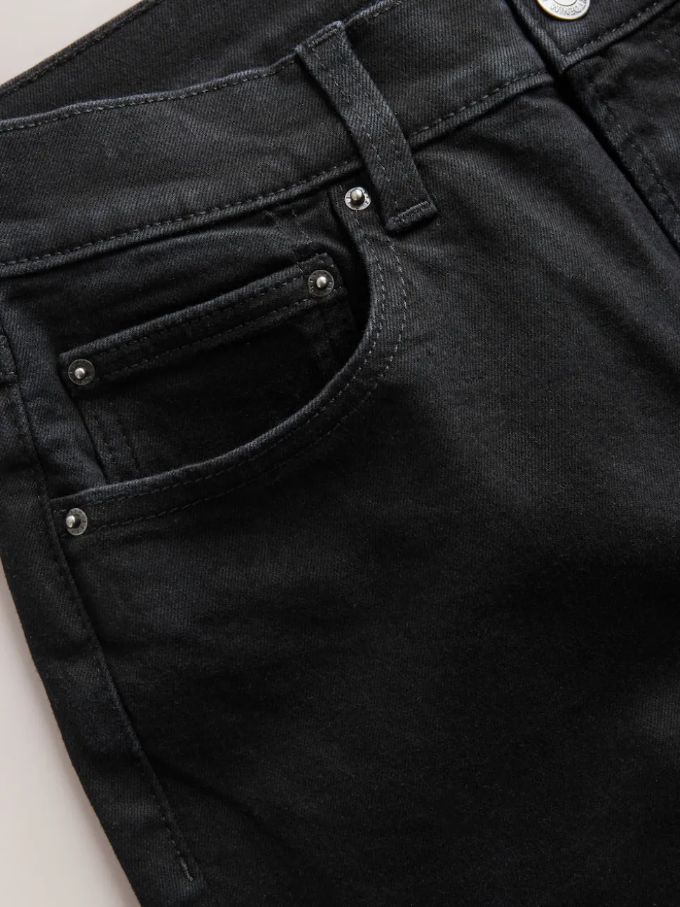 Noir - Jean bootcut Extensible taille Milieu