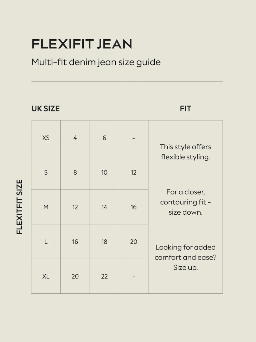 Noir - Jean extensible à enfiler à jambe large taille haute