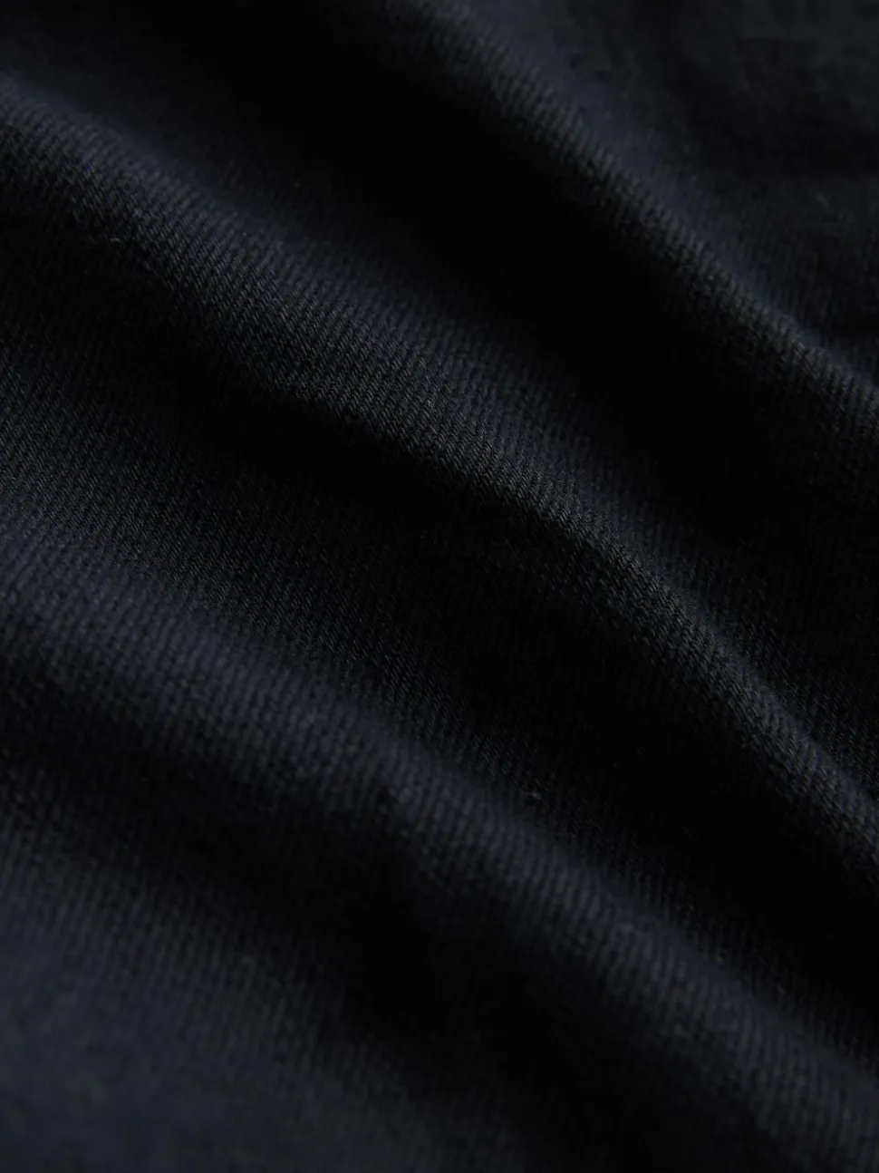 Noir - Jean extensible Ample taille haute
