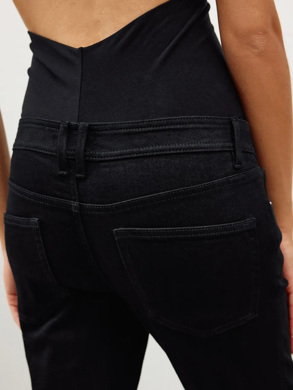 Noir - Jeans Skinny de maternité