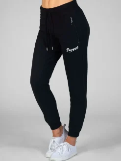 Noir - Joggers Skinny Zip à l'ananas