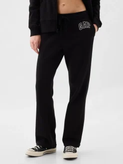 Noir - Jogging Gap droit à logo