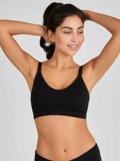 Noir - Jojo Maman Bébé Emma Jane Soutien-gorge de maternité et d'allaitement rembourré et sans coutures