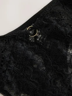 Noir - Knickers en dentelle