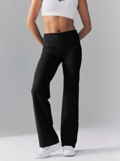 Noir - Leggings amples taille haute Nike