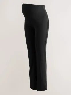 Noir - Leggings de Grossesse Supersoft Dry Tech évasés Yoga Sports