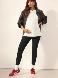 Noir - Leggings de maternité
