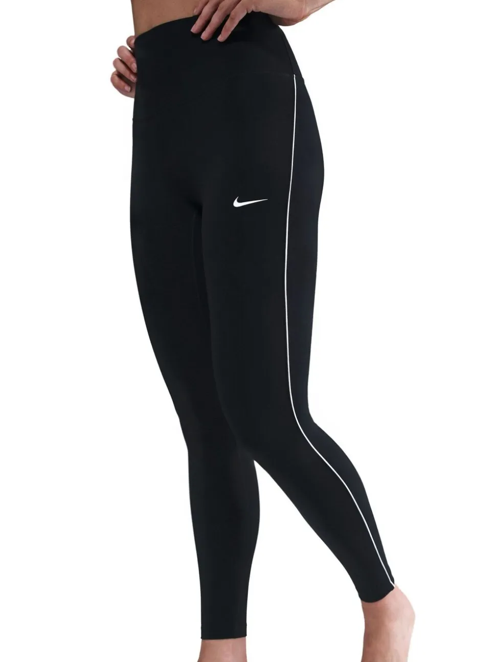 Noir - Leggings Nike One taille haute
