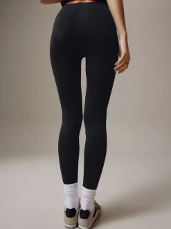 Noir - Leggings pleine longueur