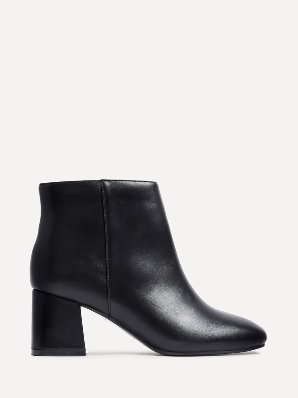 Noir - Linzi Alba Coupe large Block Heeled Ankle Bottes