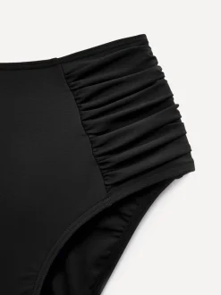 Noir - Linzi Amalfi Moulded Cup Taille haute Bikini Set