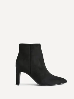 Noir - Linzi Bottes à talons carrés Alisha à bout pointu