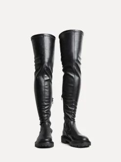 Noir - Linzi bottes longues Sonny Over The Knee