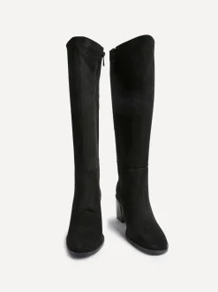 Noir - Linzi Bottes/Bottines montante à talons carrés Levine