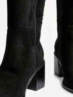 Noir - Linzi Bottes/Bottines montante à talons carrés Levine