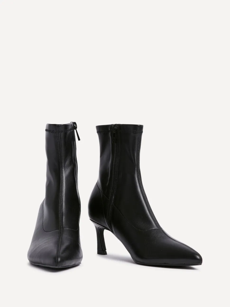 Noir - Linzi Bottes/Bottines montante à talon chaton