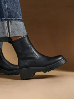 Noir - Linzi bottines compensées Limited