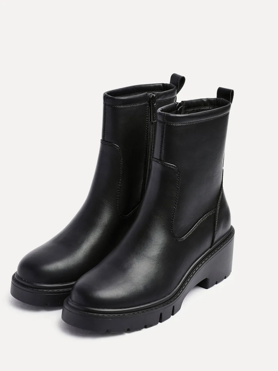 Noir - Linzi bottines compensées Limited