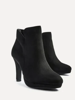 Noir - Linzi bottines plates-formes Layara avec talons aiguilles