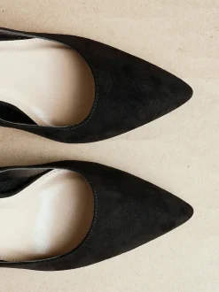Noir - Linzi Martina Coupe large Stiletto Pointed Escarpin