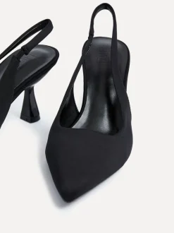 Noir - Linzi Presley Stiletto Pointed Escarpins et talons