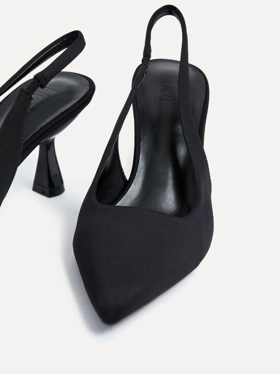 Noir - Linzi Presley Stiletto Pointed Escarpins et talons