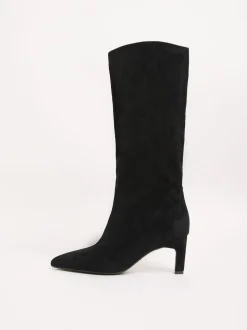 Noir - Lipsy Bottes à talons chaton bas en similicuir