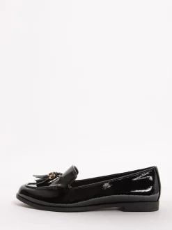 Noir - Lipsy Chaussures plates Slim Sole Tassel Mocassins