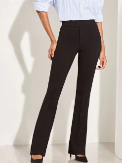 Noir - Lipsy pantalon bootleg taille haute évasé