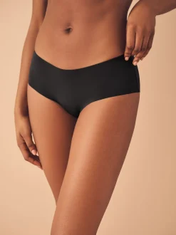 Noir - Lot 3 culottes invisibles et confortables