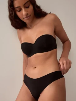 Noir - Lot 3 culottes invisibles et confortables