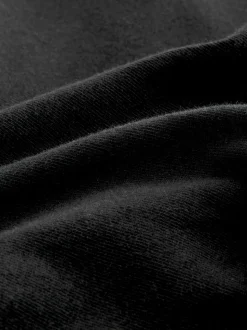 Noir - Lot de 7 culottes à logo en coton