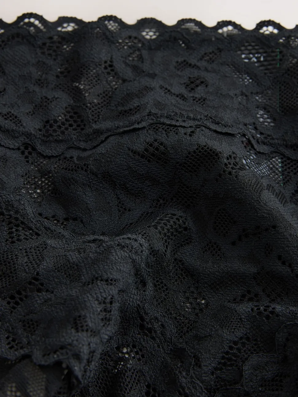 Noir - Lot de 3 culottes en dentelle