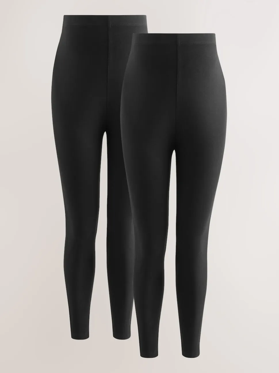 Noir - Lot de 2 leggings de maternité