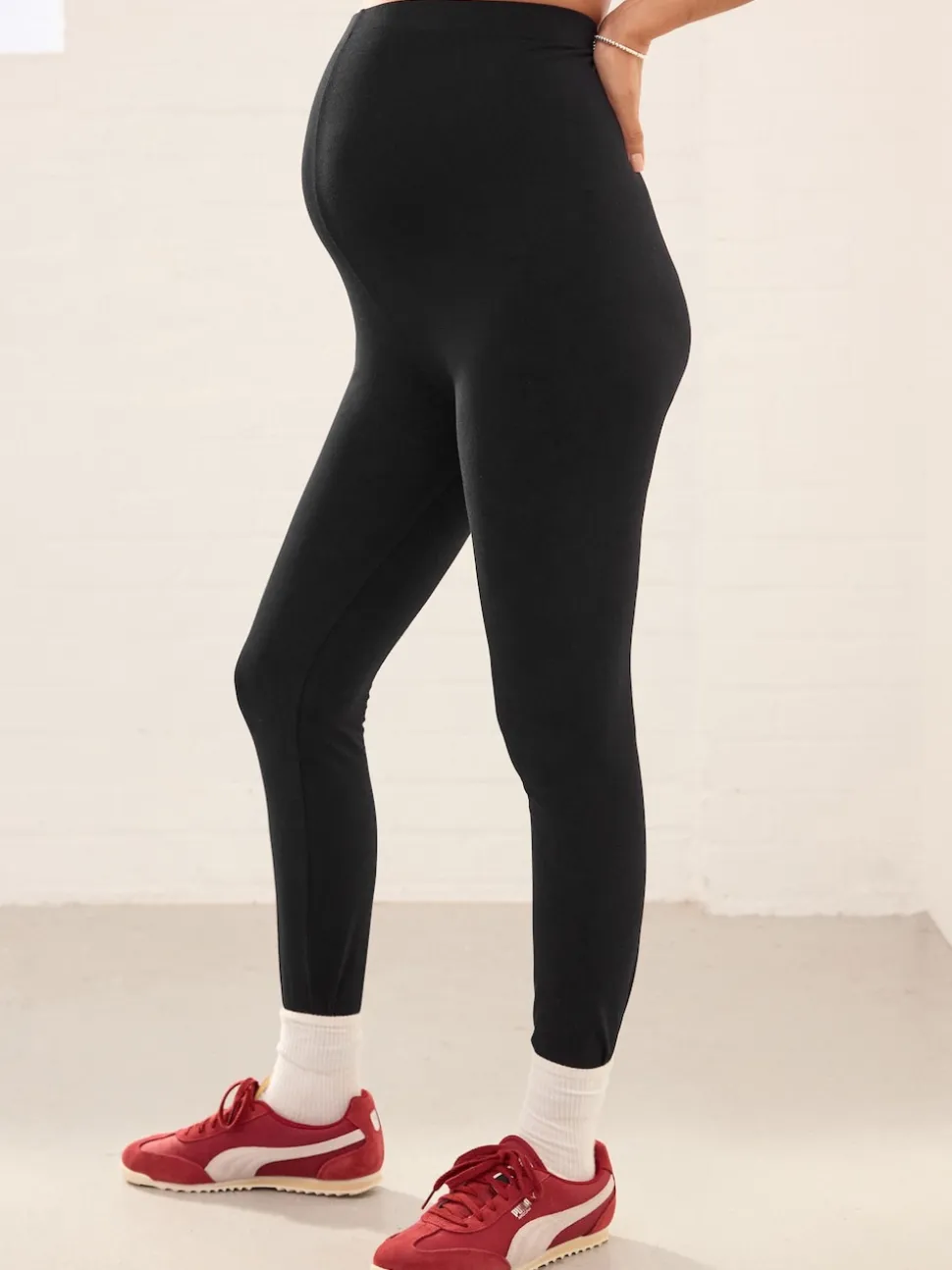 Noir - Lot de 2 leggings de maternité