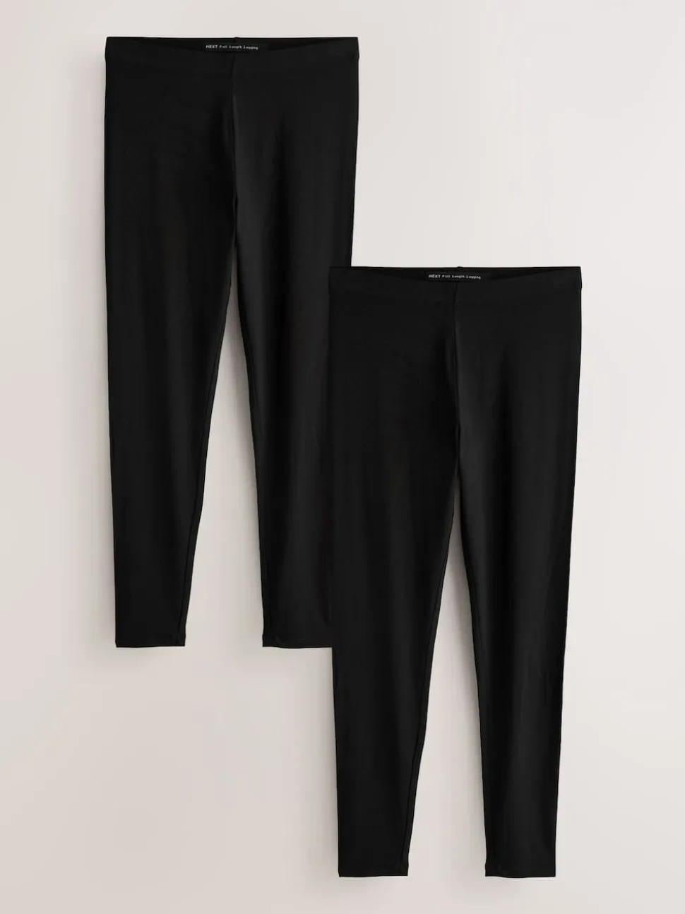 Noir - Lot de 2 leggings intégraux
