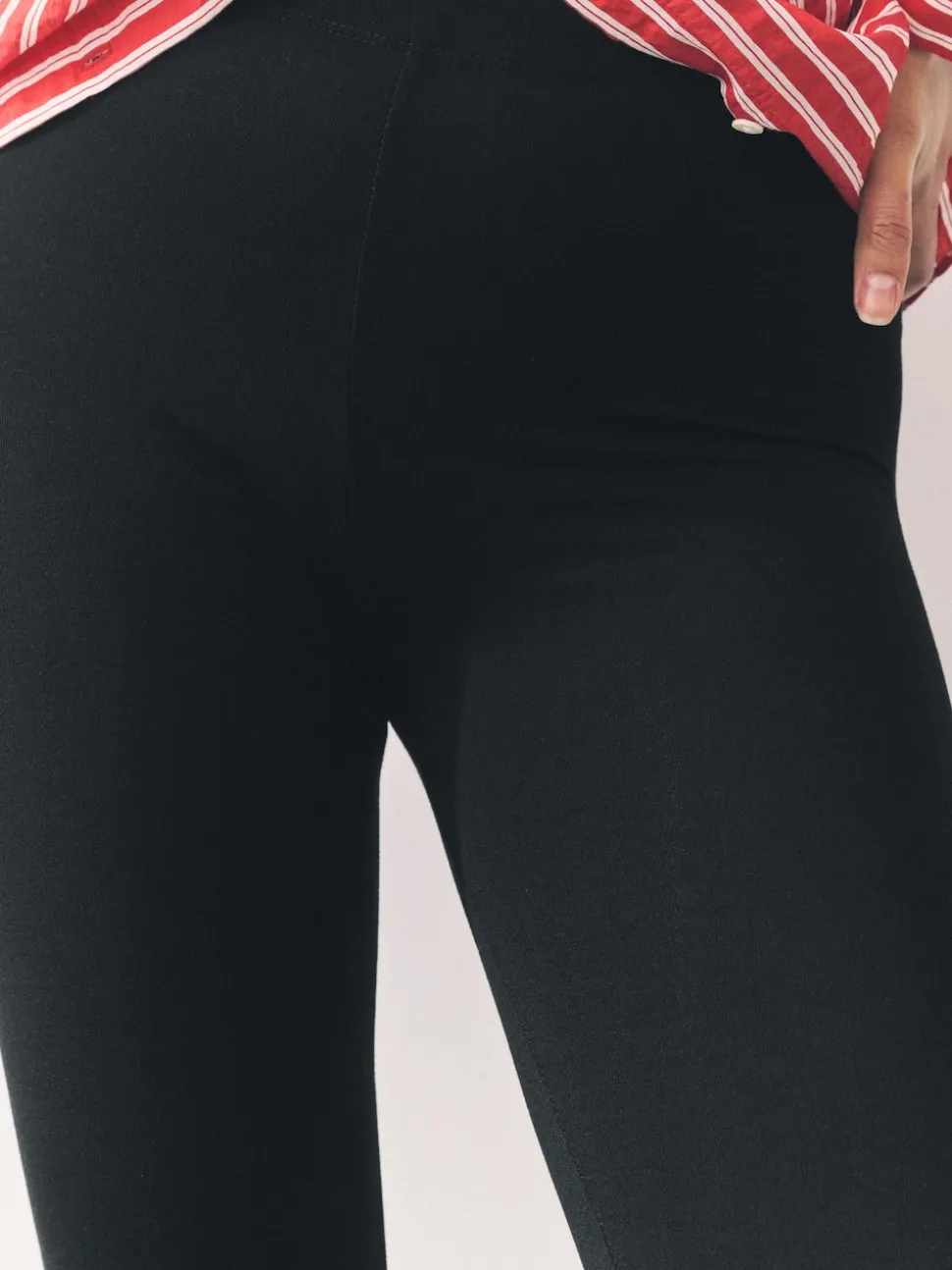 Noir - Lot de 5 leggings intégraux