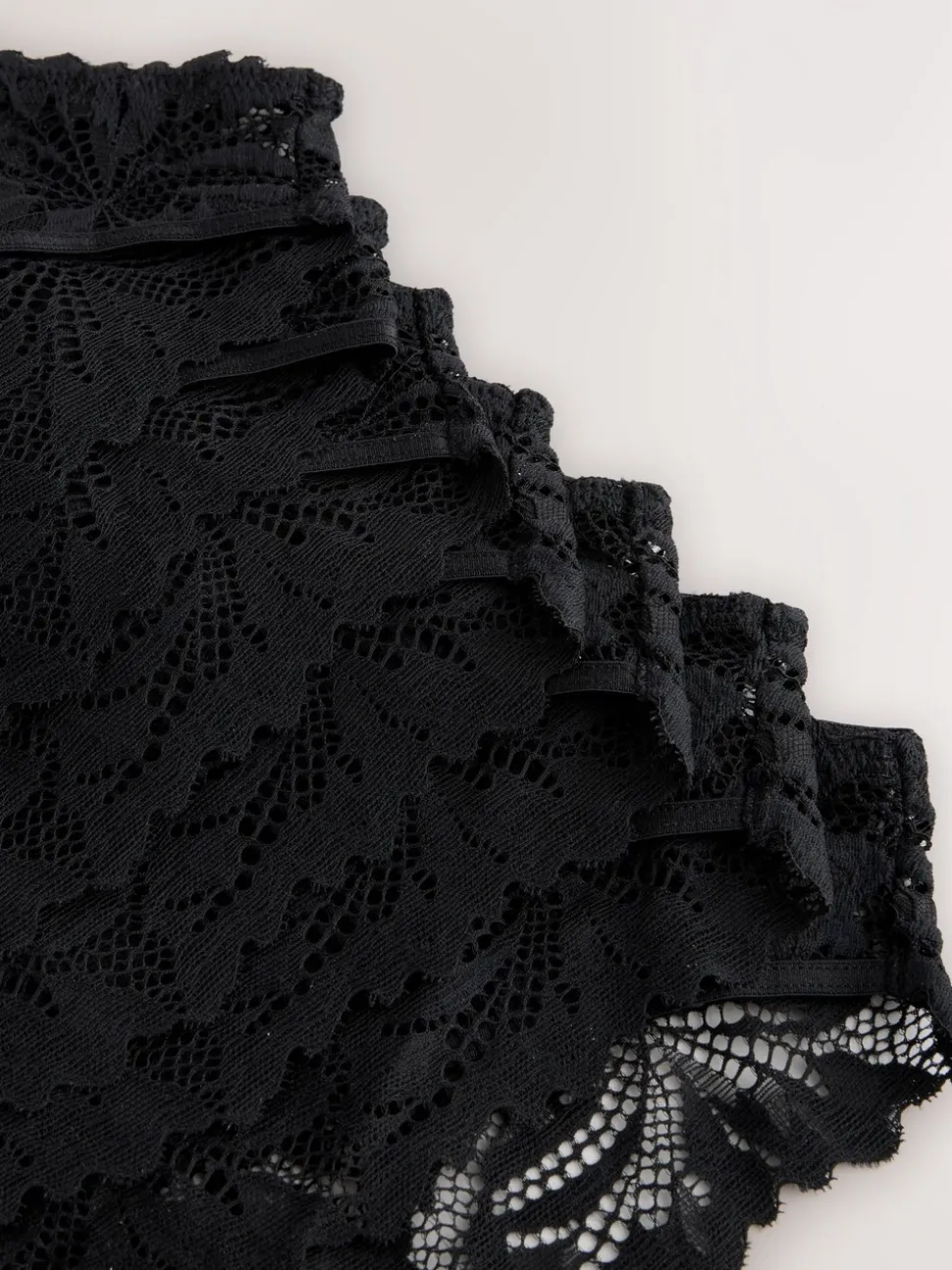 Noir - Lot de culottes en dentelle Ultimate Comfort 7