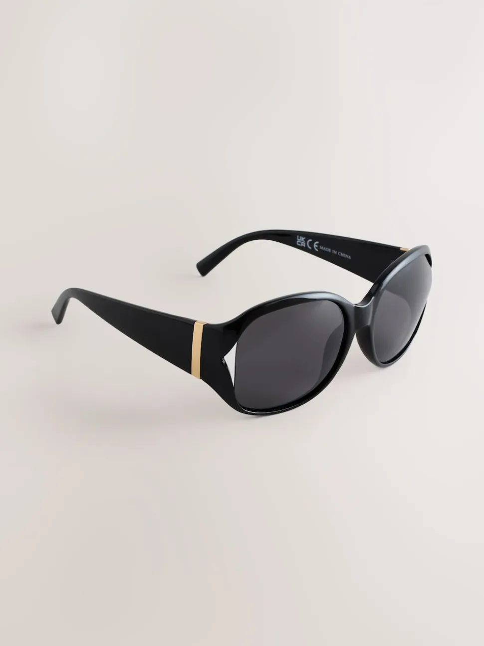 Noir - Lunettes de soleil enveloppantes