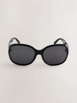 Noir - Lunettes de soleil enveloppantes